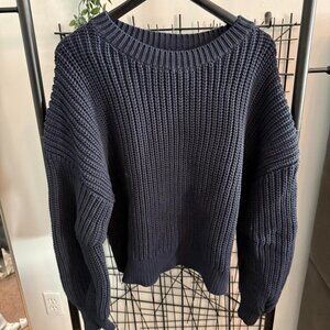 Banana Republic Women's Navy and Blue Jumper